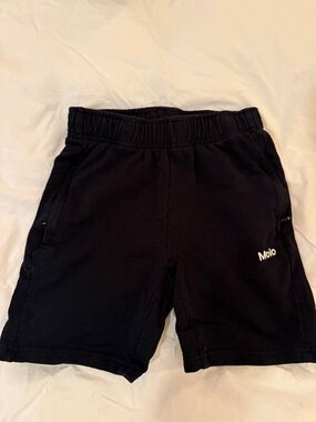 Molo Black Kids Athletic Shorts